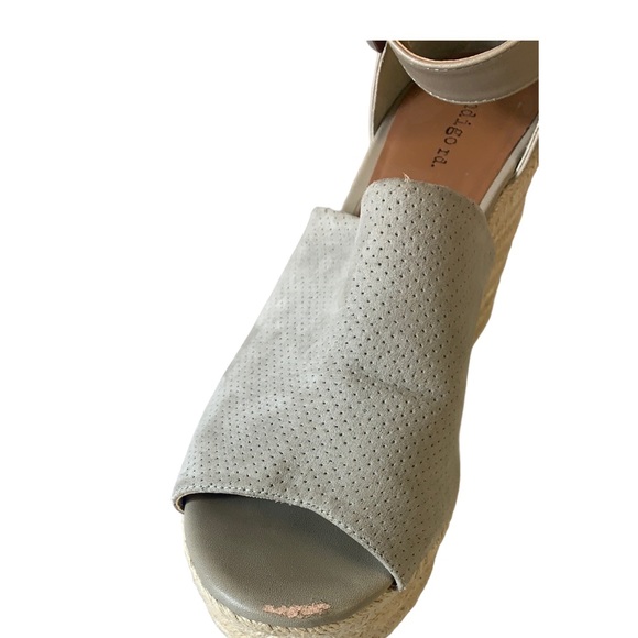 Indigo Rd. Airy Wedge Platform Sandal Sz 10m - Picture 6 of 7